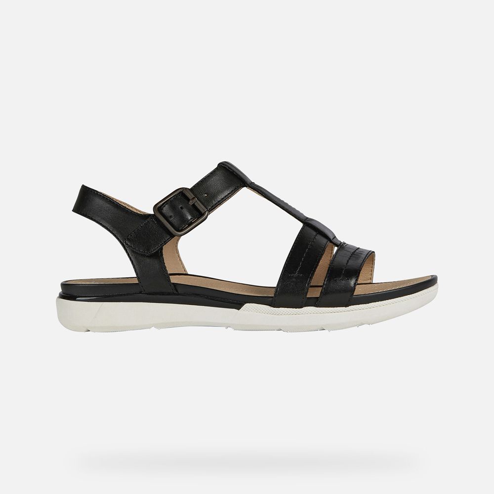 Sandalias Geox Senhora Pretas - Hiver - NAORX0856